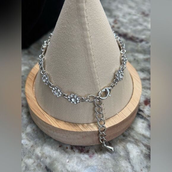 NEW Nordstrom Statement Teardrop Crystal Earrings , Bracelet & Necklace … - Picture 4 of 8